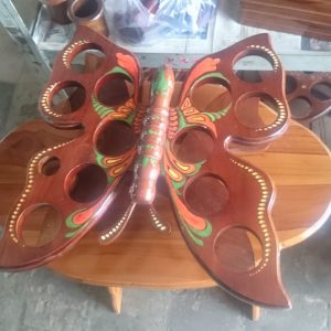 Tempat Aqua Gelas Kupu-Kupu