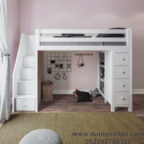 Tempat Tidur Tingkat Multifungsi