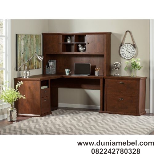 Meja Kerja Minimalis Modern Kayu