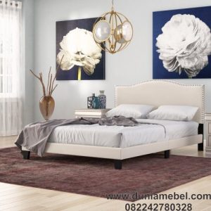 Tempat Tidur Minimalis Upholstered