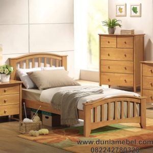 Tempat Tidur Minimalis Jati Murah