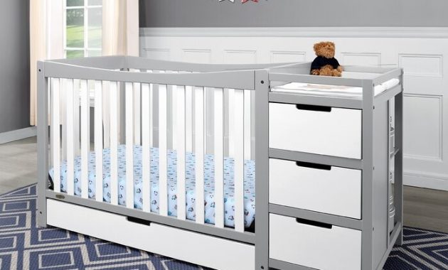 Tempat Tidur Bayi Minimalis Putih