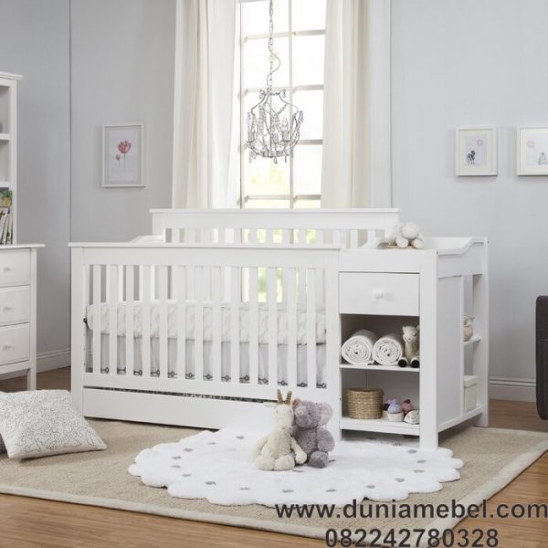 Tempat Tidur Bayi 1 Laci