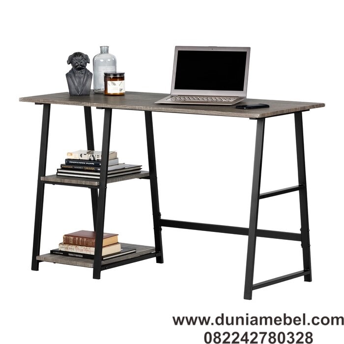 Meja Kantor Minimalis A-Frame Logam