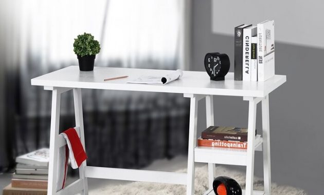 Meja Kantor Minimalis A-Frame Jati Simpel