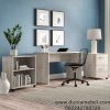 Meja kantor Minimalis Simpel set