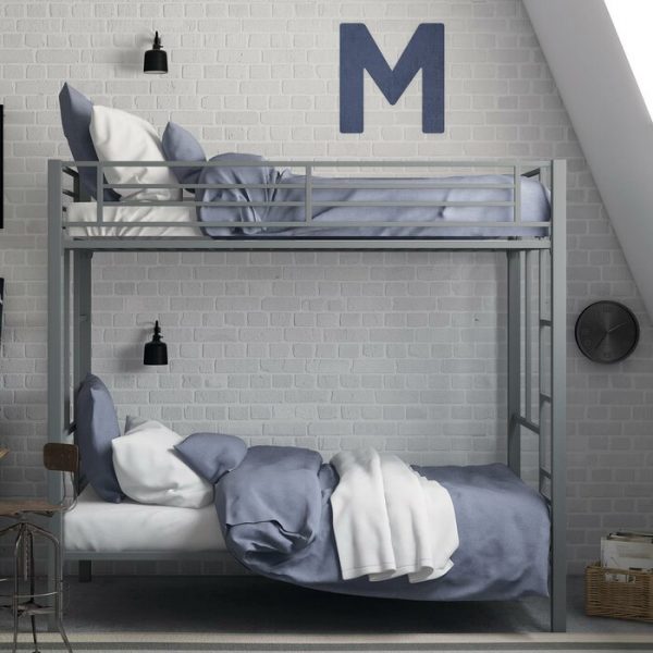 Tempat Tidur Susun Minimalis Tangga Bawah