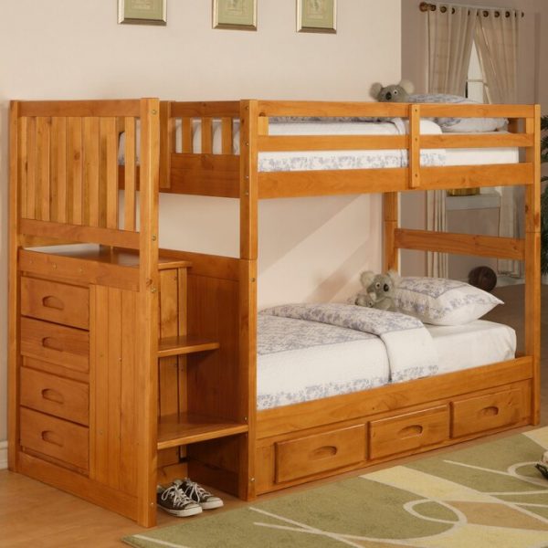 Tempat Tidur Tingkat Minimalis Klasik