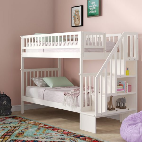 Tempat Tidur Tingkat Rak Tangga