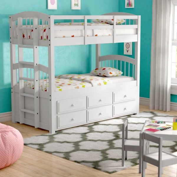 Tempat Tidur Tingkat Tangga Modern