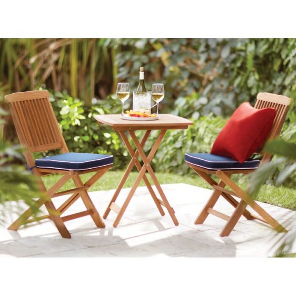 Kursi Teras Lipat Bistro Set 2 Kursi