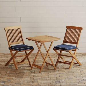 Kursi Teras Lipat Bistro Set 2 Kursi