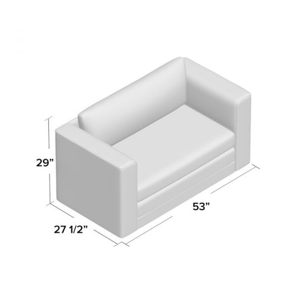 Kursi Sofa Minimalis Loveseat