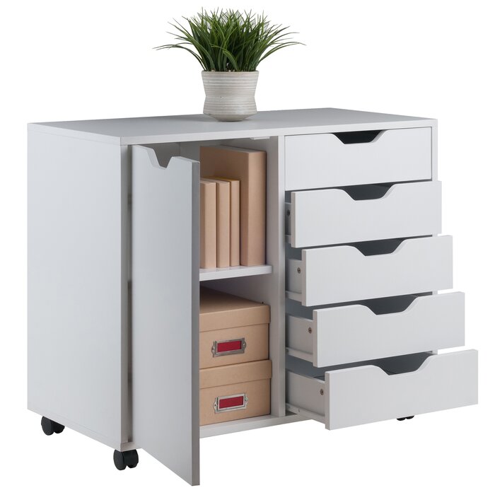 Lemari Arsip Crandon 5 Drawer Vertical Filing