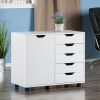 Lemari Arsip Crandon 5 Drawer Vertical Filing