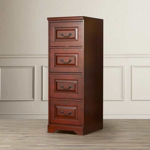 Lemari Arsip Vertikal Minimalis 4 laci Smithville