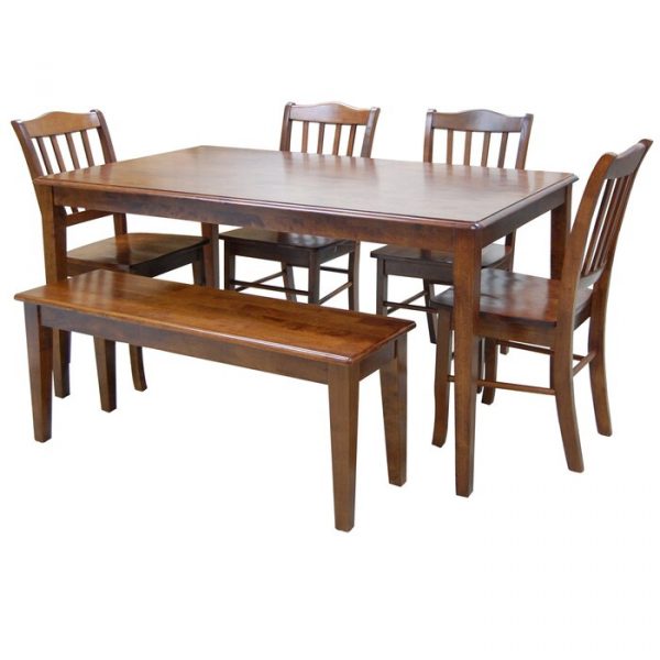 Meja Makan Set Weldy 6 Piece