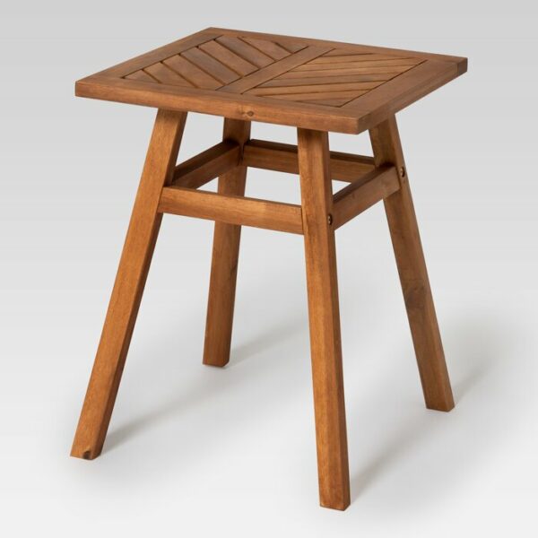 Meja Samping Minimalis Kayu Jati Skoog