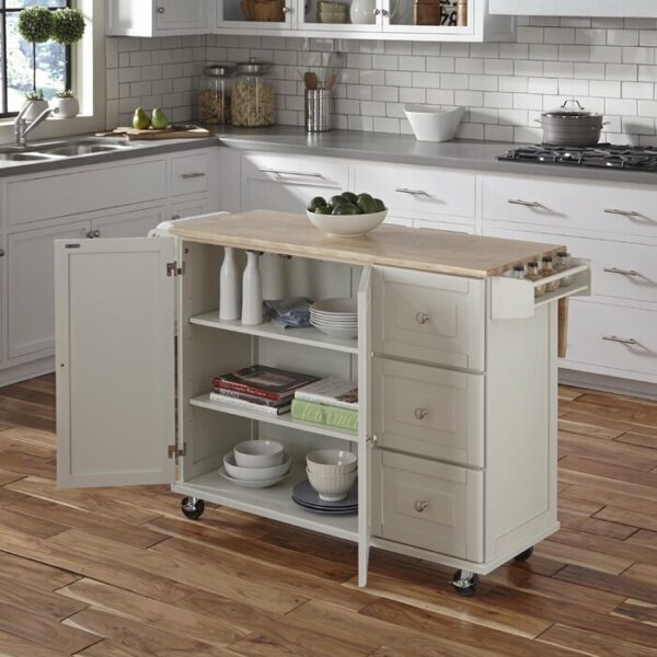 Meja Dapur Dorong Top Daturalwood