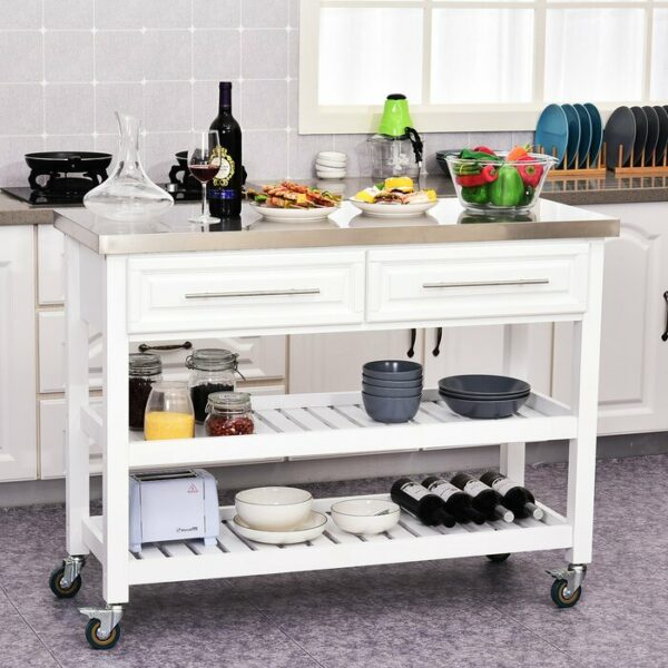 Meja Dapur Dorong Kourtney Rolling