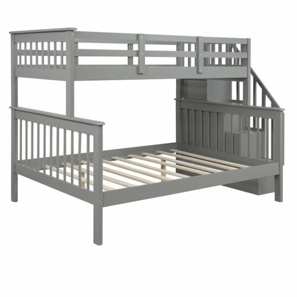 Tempat Tidur Tingkat Twin Over Full Bunk Bed