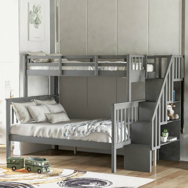 Tempat Tidur Tingkat Twin Over Full Bunk Bed