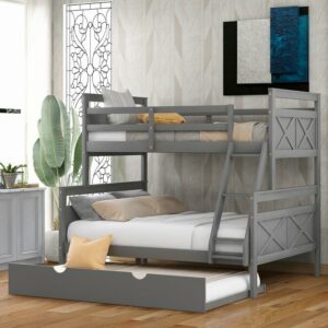 Tempat Tidur Susun Minimalis dengan Trundle