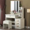 Meja Rias Minimalis Ivory Warna Putih