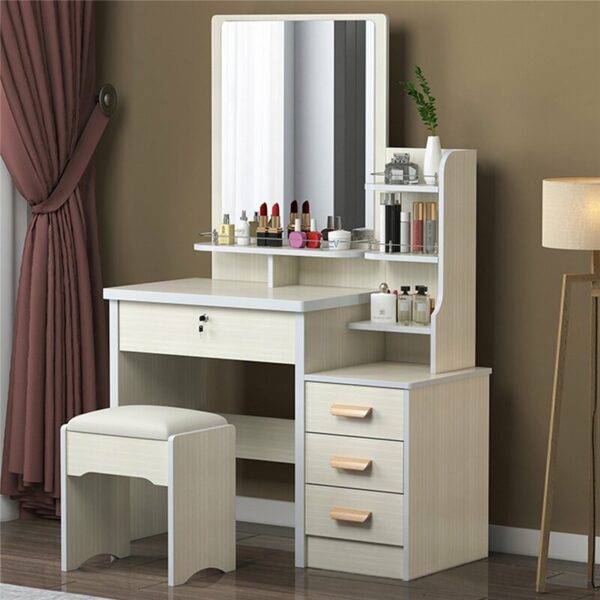 Meja Rias Minimalis Ivory Warna Putih