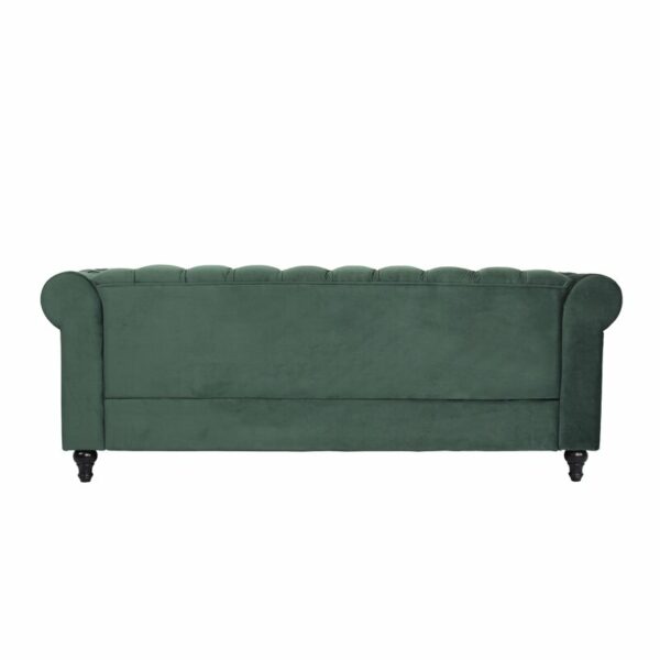 Sofa 3 Dudukan Kain Beludru