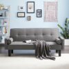 Sofa Katun Dengan Guling Kecil