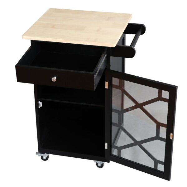 Meja Dapur Minimalis Pintu Kaca