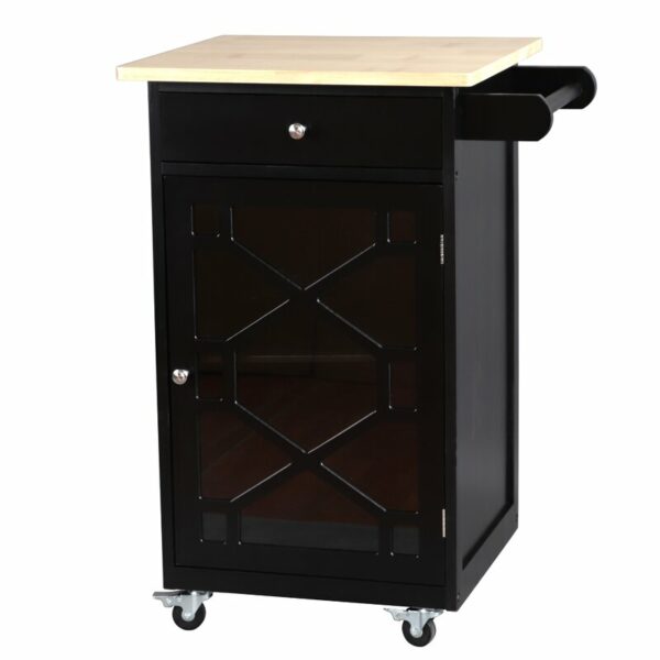 Meja Dapur Minimalis Pintu Kaca