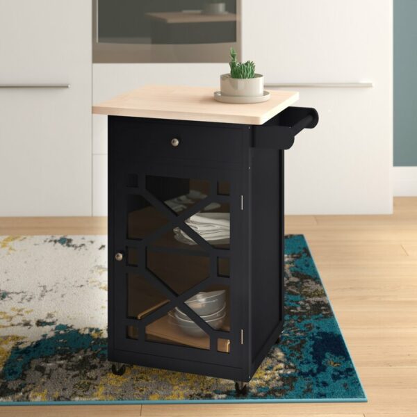 Meja Dapur Minimalis Pintu Kaca