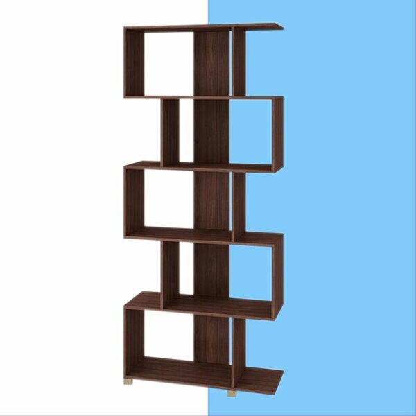 Rak Buku Geometris Minimalis Angelica