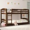Tempat Tidur Tingkat Warna Natural