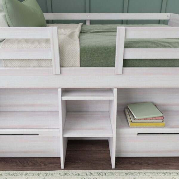 Tempat Tidur Susun Emmie Twin Solid Wood