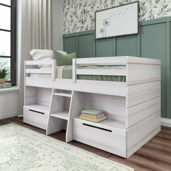 Tempat Tidur Susun Emmie Twin Solid Wood