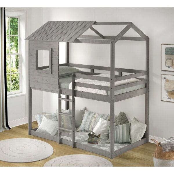 Tempat Tidur Susun Model Rumah Minimalis