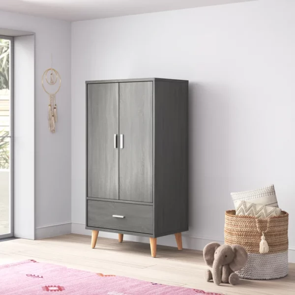 Lemari Pakaian Rustic Jati