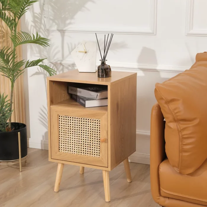 Nakas Minimalis Natural Rotan