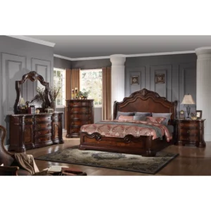Kamar Set Mewah Natural Jati